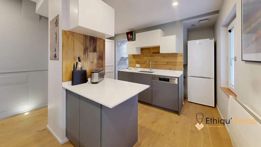 Cuisine - Appartement Lumineux avec 2 Chambres à Strasbourg