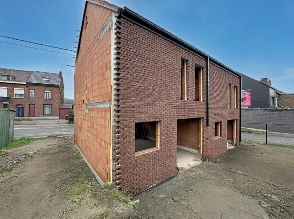 Extérieur - Maison neuve avec terrasse à Hyon