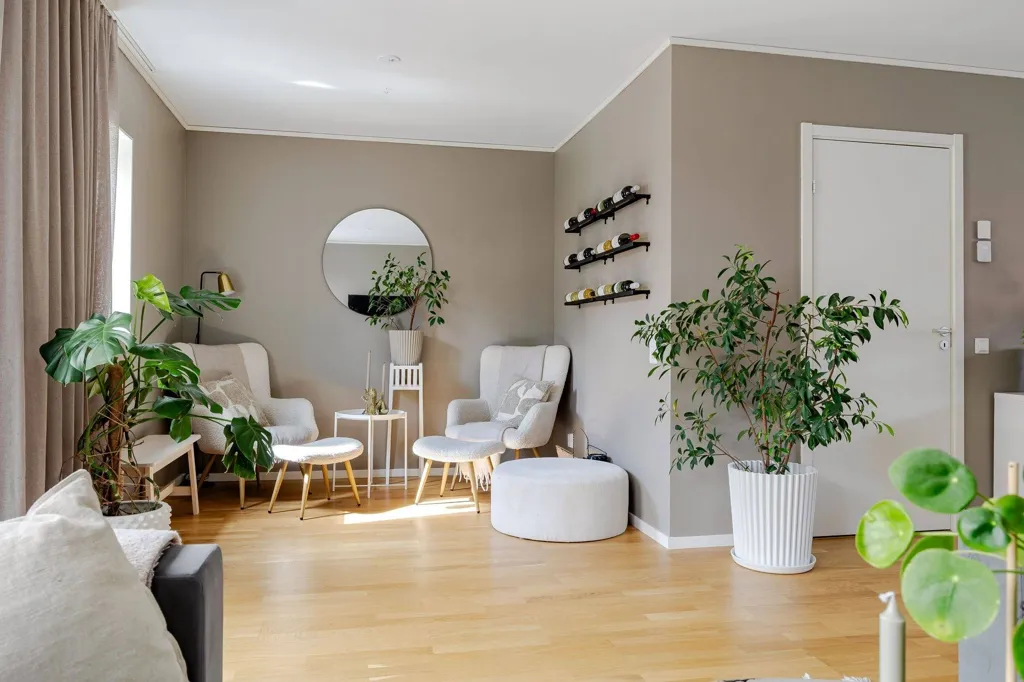 Séjour - Modern Flat with South-Facing Terrace in Vimmerby
