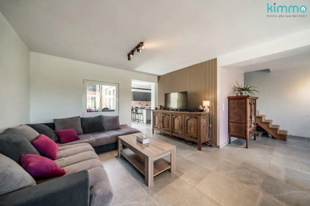 Séjour - Maison avec Terrasse à Auvelais