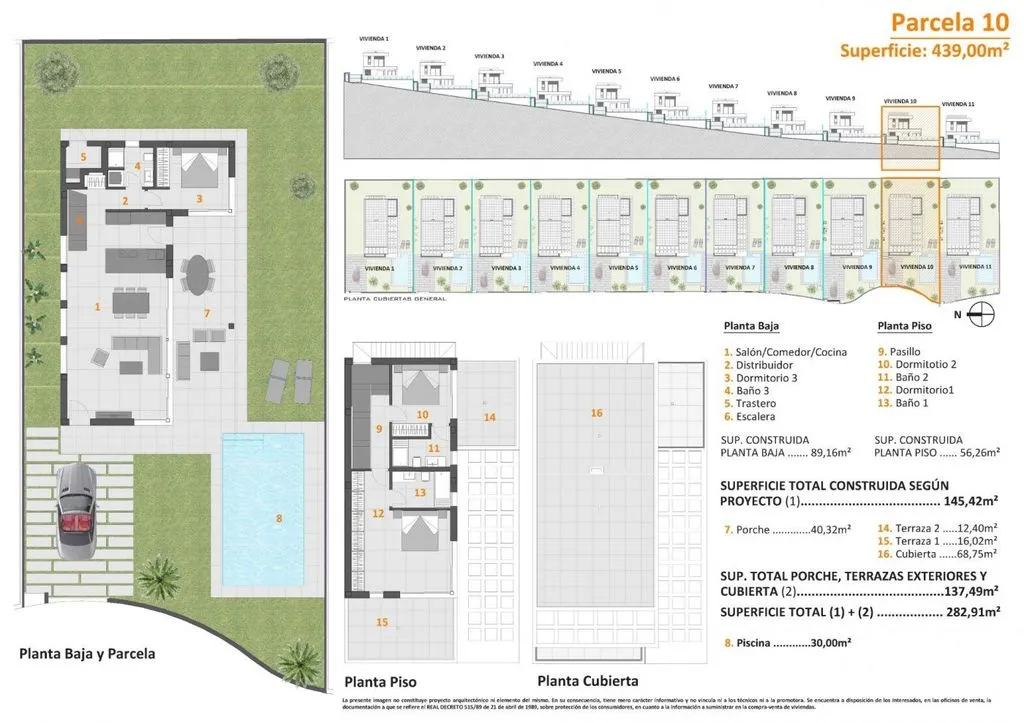 Plan - Luxury Villa with Sea View in Finestrat
