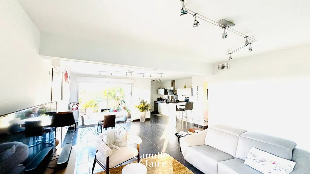 Séjour - Appartement Luxe en Dernier Étage avec Vue à Aix-en-Provence