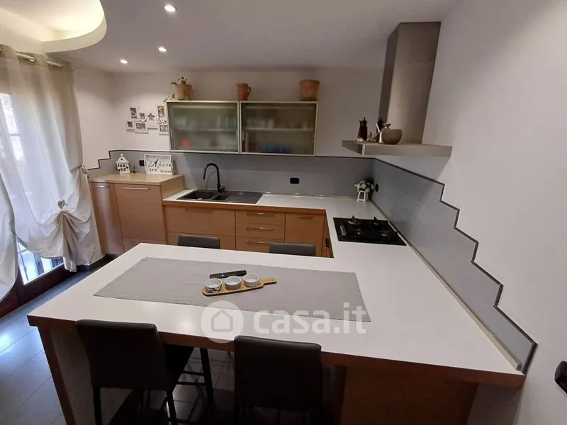 Kitchen - Dual-Unit Villa with Pool in Gragnano Trebbiense