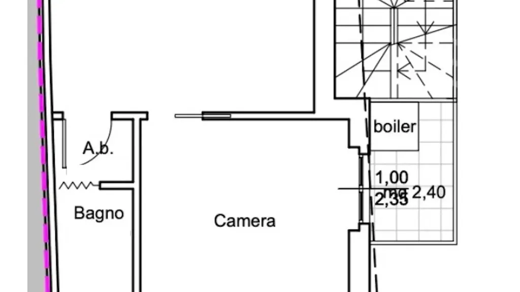 Plaan - Newly Built Flat with Balcony in Civitanova Marche