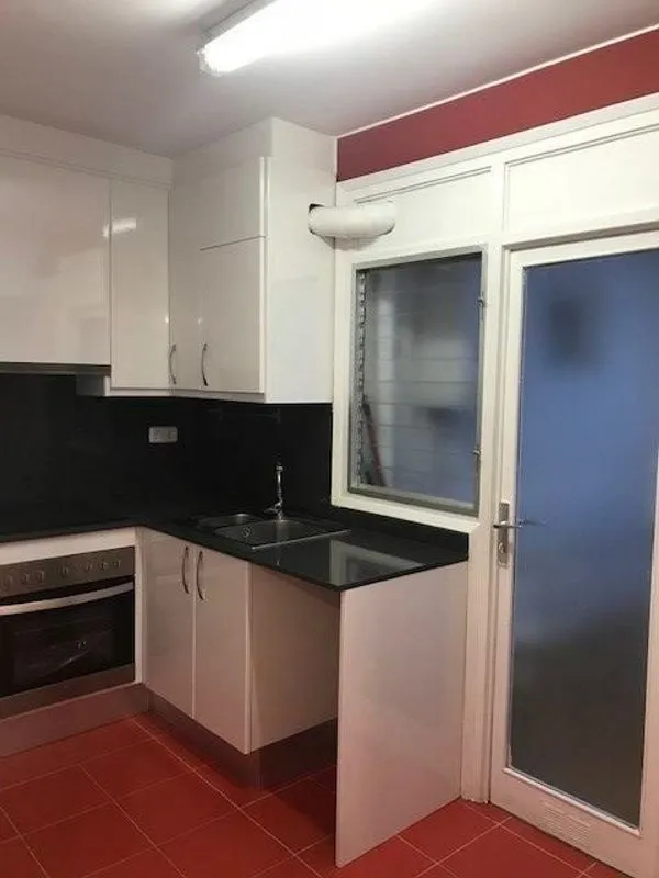 Köök - Apartment with Balcony in Centre - Estació, Sant Cugat