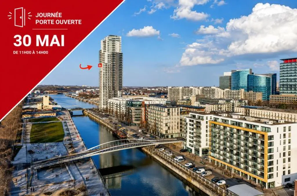 Appartement 2 Chambres avec Vue Panoramique à Bruxelles