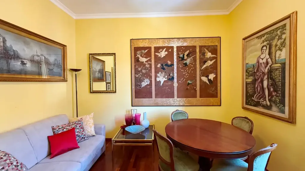Söögituba - Charming Triplex with Balcony in Monteverde Vecchio