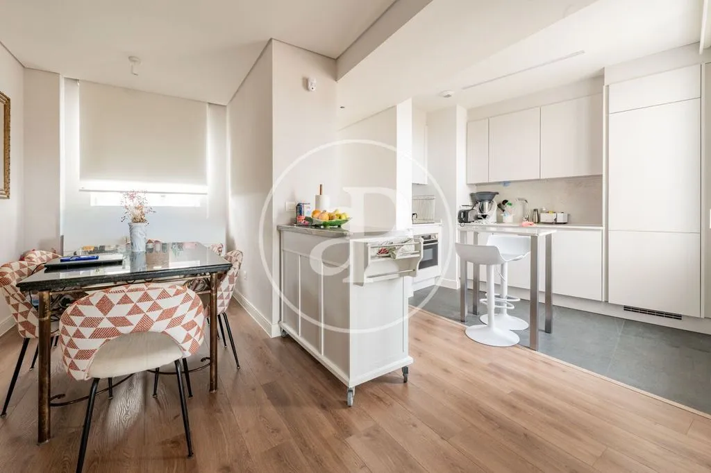 Sala da pranzo - Penthouse with 360° Views in Madrid