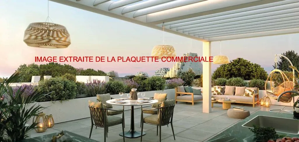 Terrasse - Appartement de rez-de-chaussée avec parking à La Grande-Motte