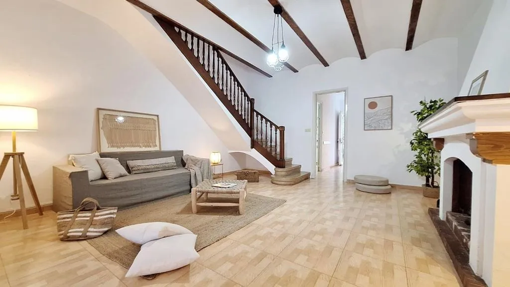 Salón - Villa con vistas al mar en Premià de Mar
