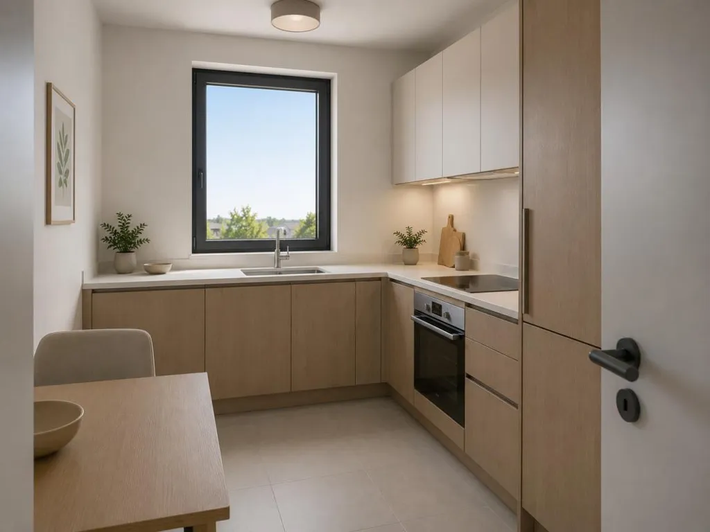 Kitchen - New Residences with Private Balconies in Saint-Brès