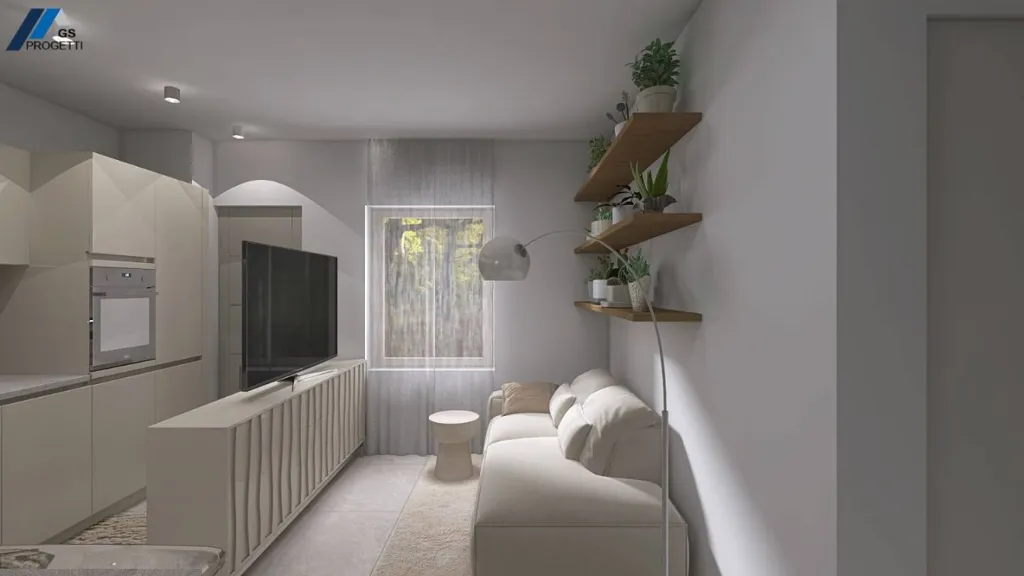 Modernised Trilocale with Garden in Cervignano d'Adda
