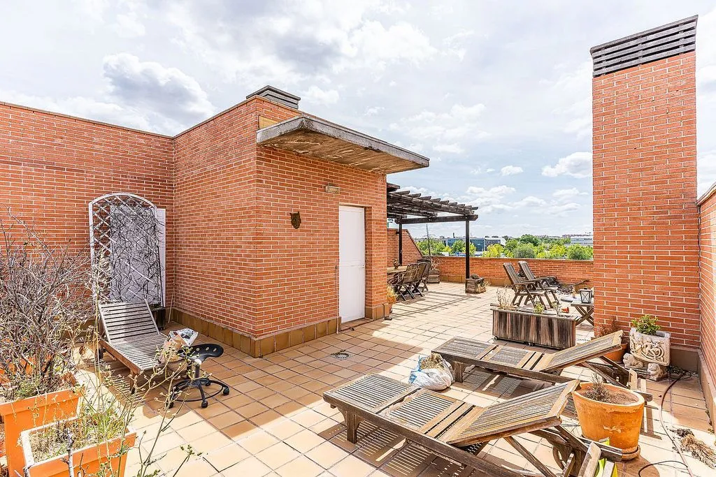 Terrasse - Penthouse with Pool in Prado de Somosaguas