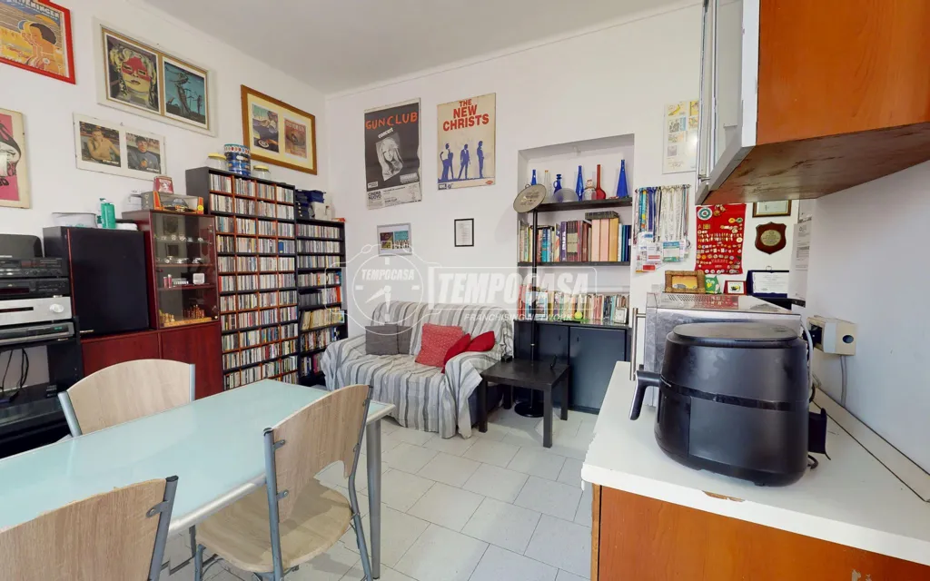 Söögituba - Spacious 2-Bedroom Apartment in Turin