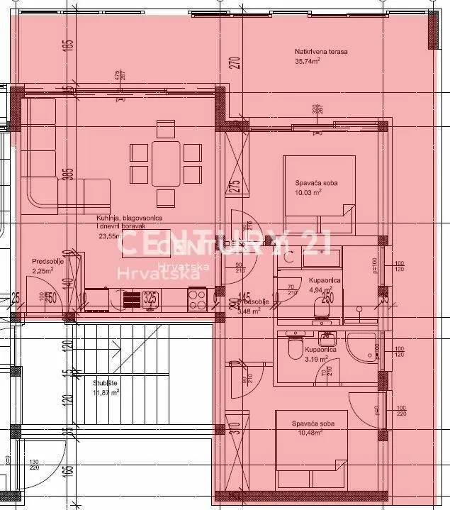 Plaan - Luxury Apartment with Pool near Zadar