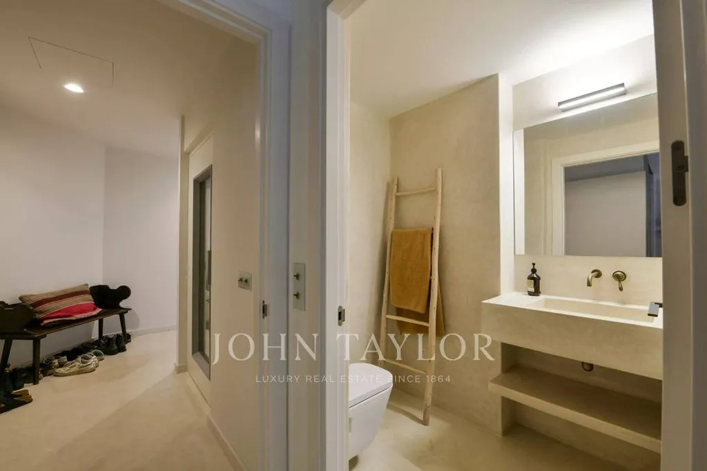 Salles de bain - Contemporary Chalet with Pool in Maó