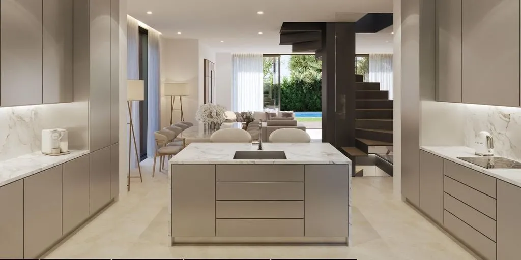 Cuisine - Contemporary Villa with Pool in Morelinho, Sintra