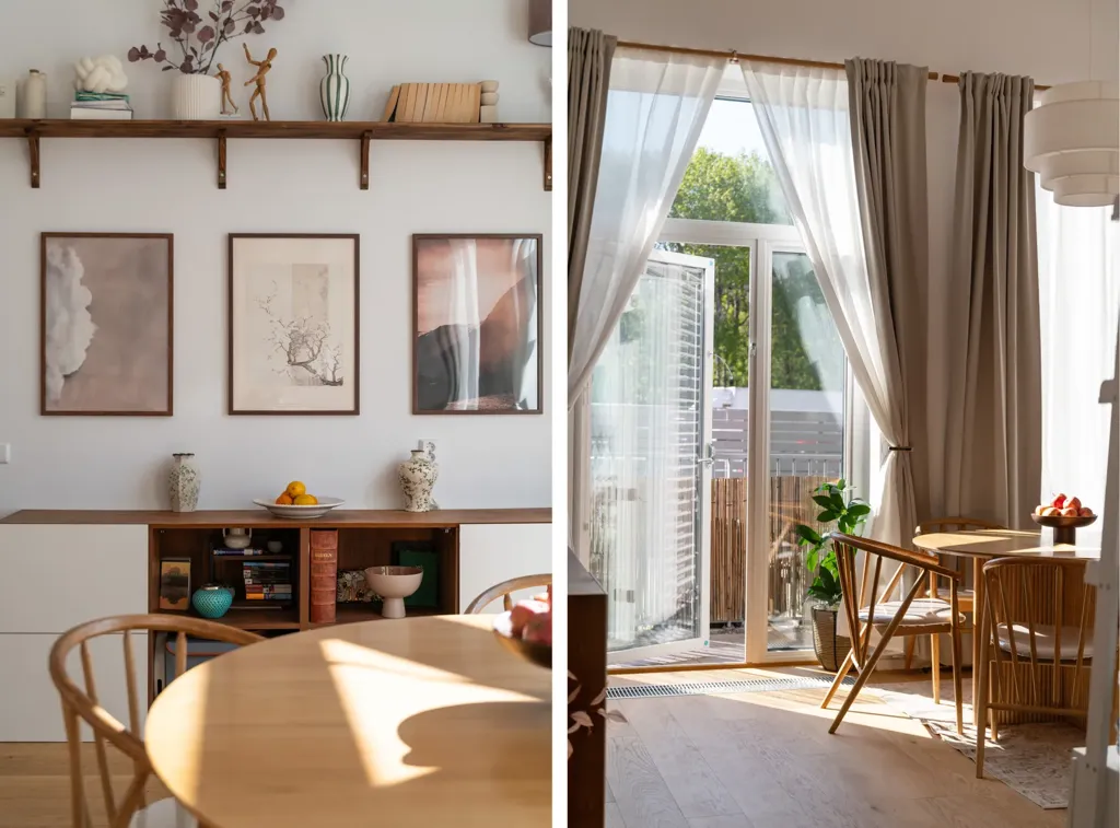 Söögituba - Apartment with Balcony in Täby Park