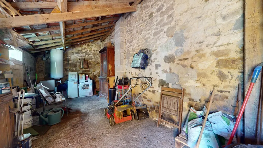 Pesuköök - Semi-Detached Stone House with Garden in Valognes