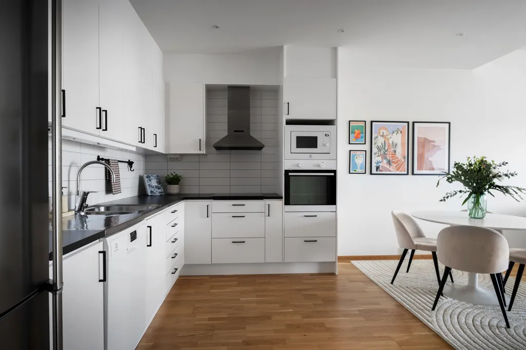 Salle à manger - Modern Flat with Panoramic View in Ulricehamn