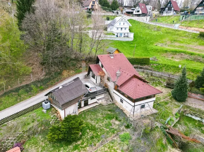 Vue aérienne - Spacious Country House with Garden in Rače
