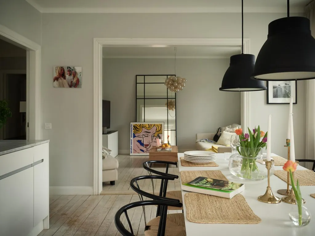 Salle à manger - Apartment with 4 Rooms in Gamla Enskede
