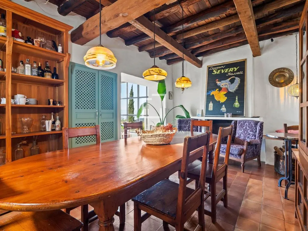 Salle à manger - Restored Finca with Sea View in San Jose