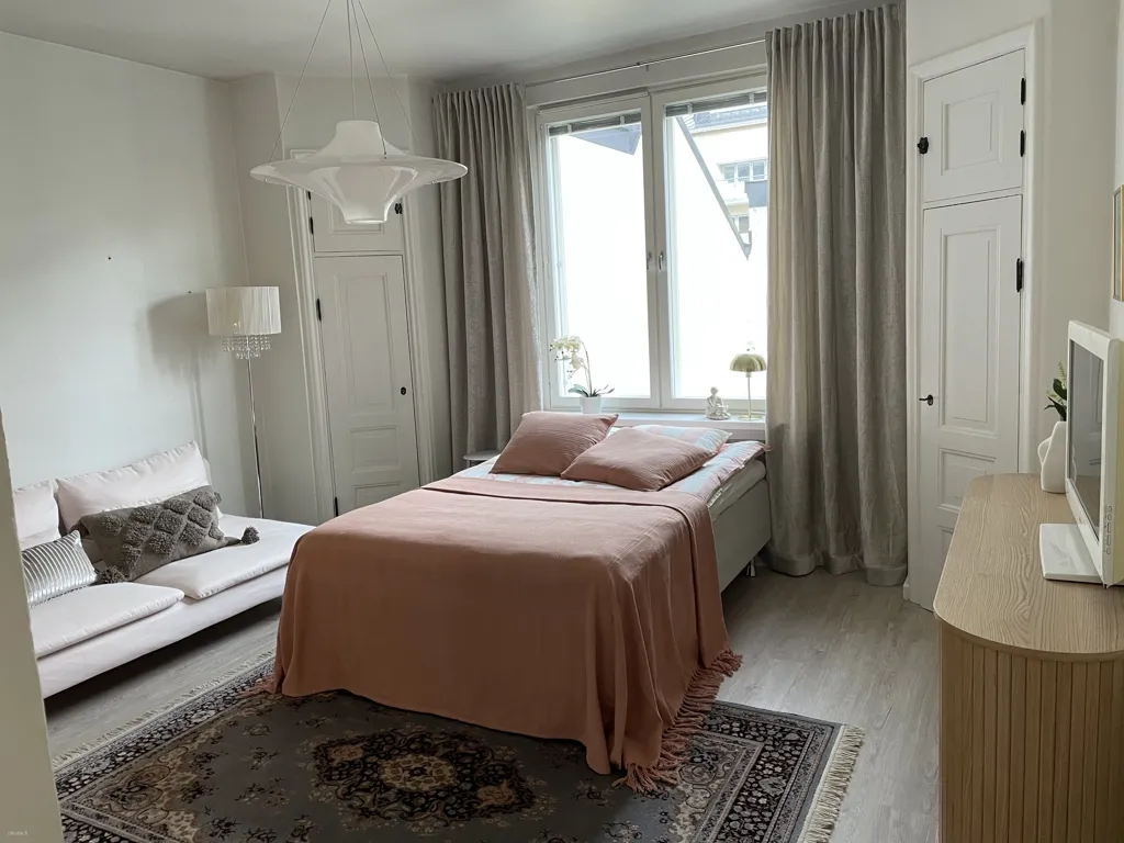 Camere da letto - Fully Furnished Studio in Alppila, Helsinki