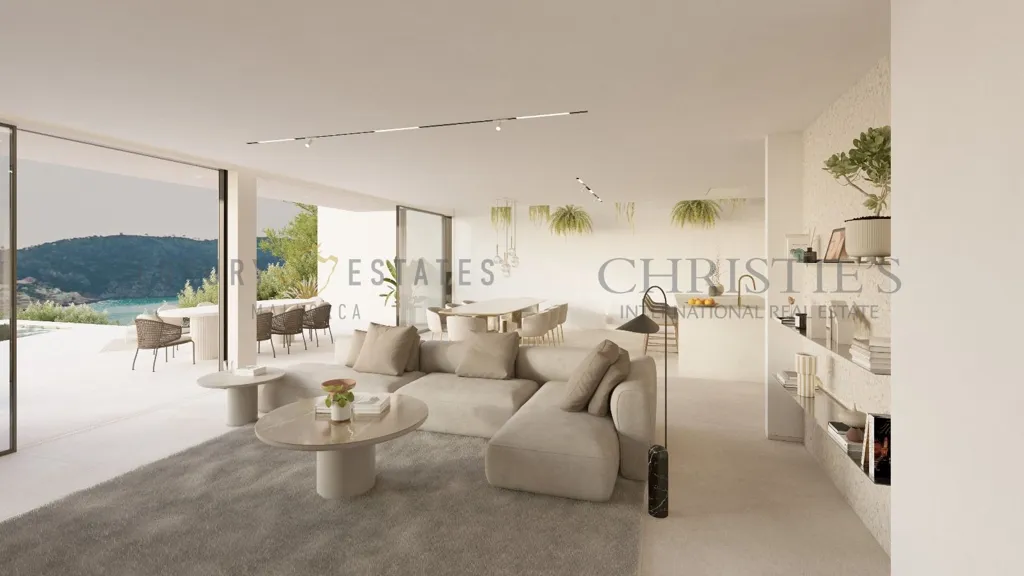 Séjour - Newly Built Villa with Ocean Views in Camp de Mar