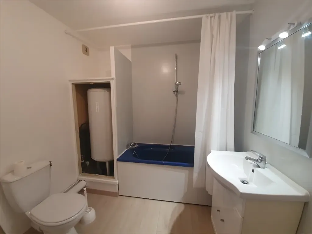 Bathrooms - 1-Bed Flat with Balcony in Vauban, Lille