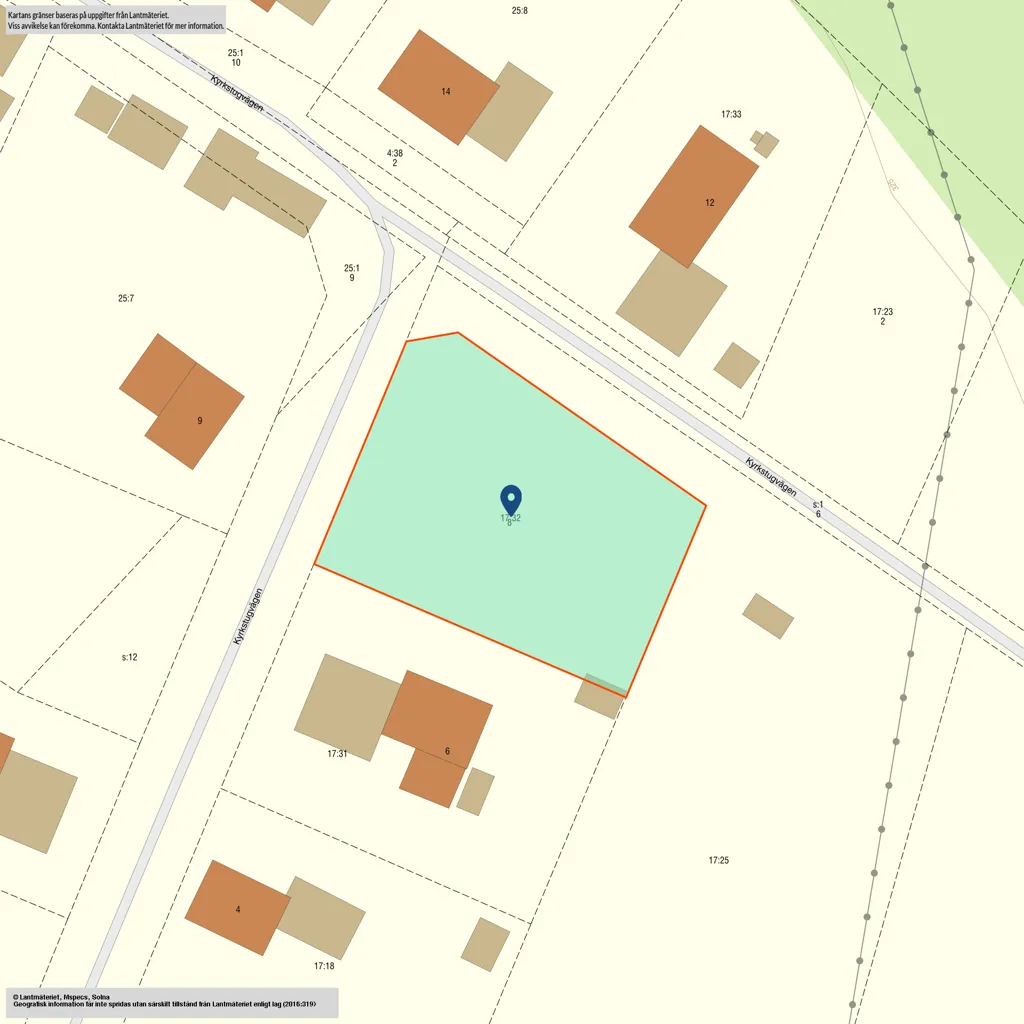 Plot for Villa in Jukkasjärvi