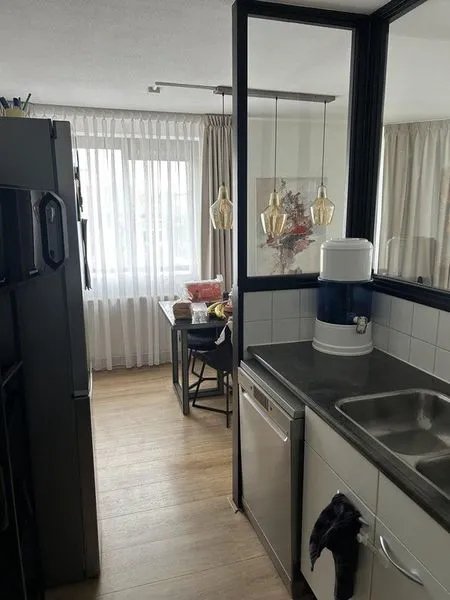 Köök - Apartment with Balcony in Amsterdam