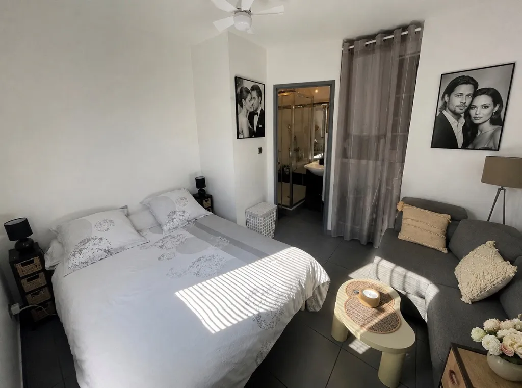 Camere da letto - T2 Apartment with Balcony in Janneyrias