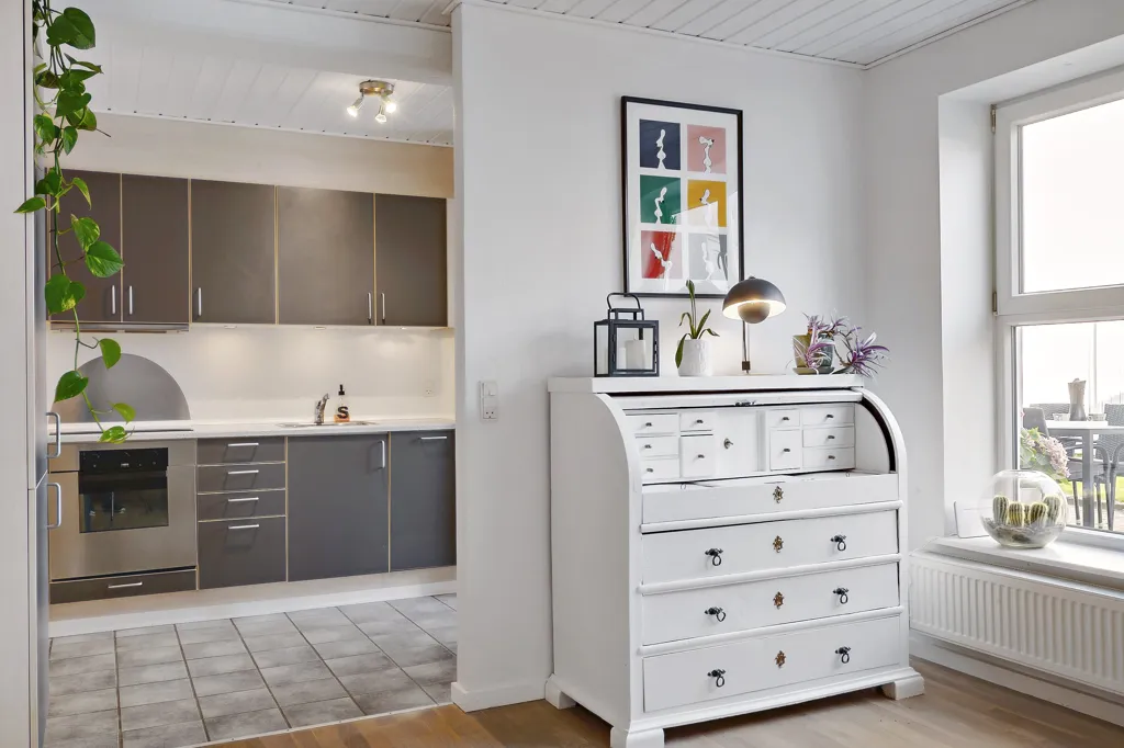 Köök - Cozy 2-Bed Flat with Terrace in Kolding