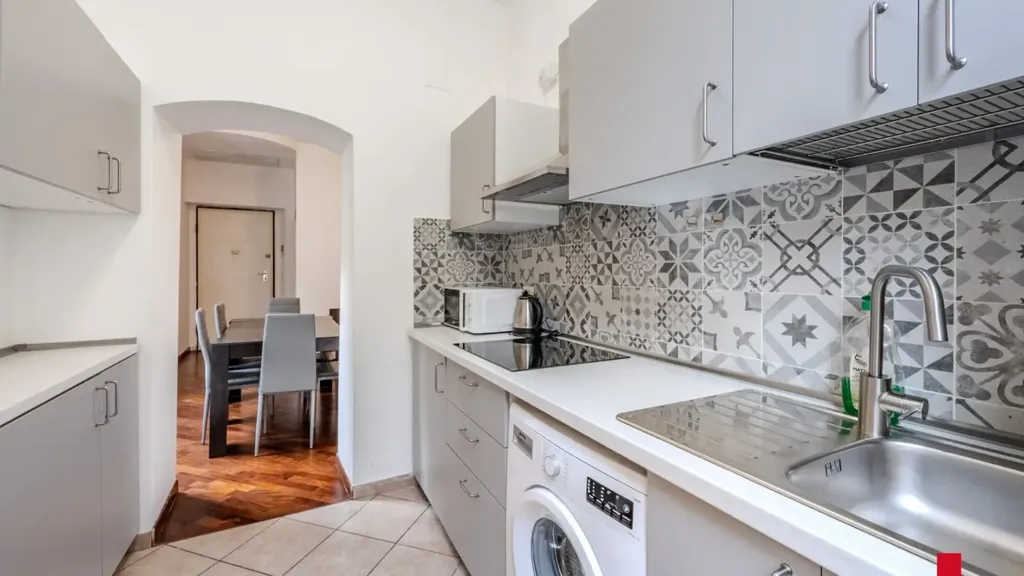 Cuisine - Centrally Located Flat with Fibre Optic in Genoa