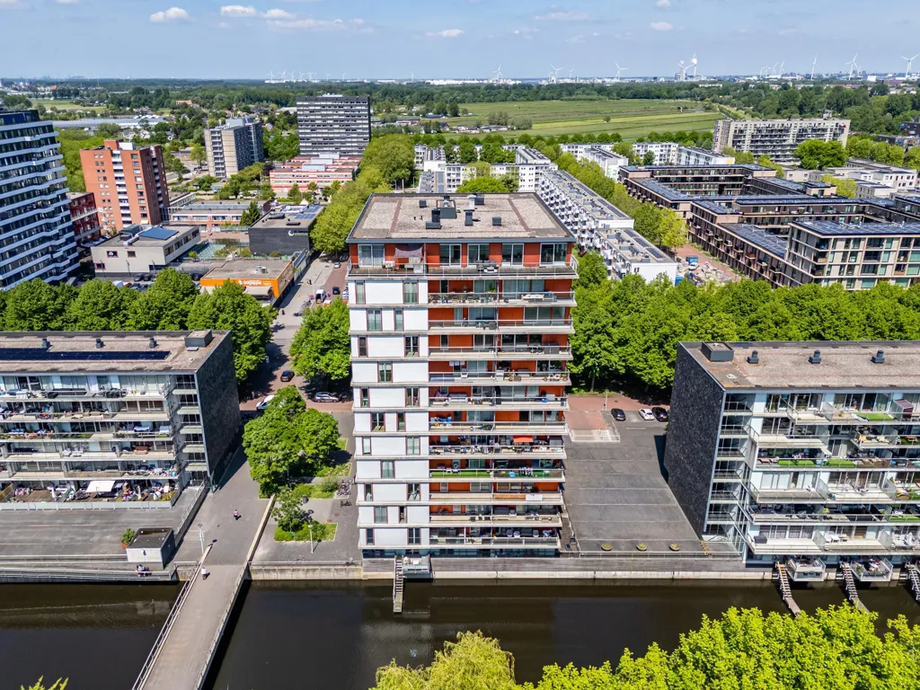 Õhuvaade - Penthouse with Panoramic View in Amsterdam