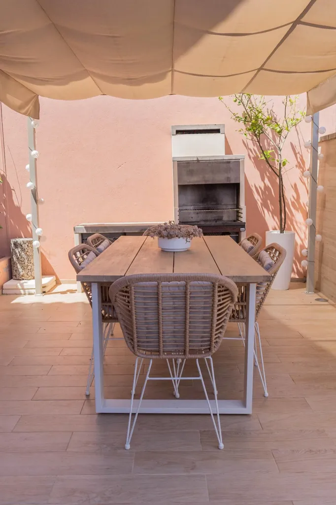 Terrasse - Corner Chalet with Sea View in Benalmádena