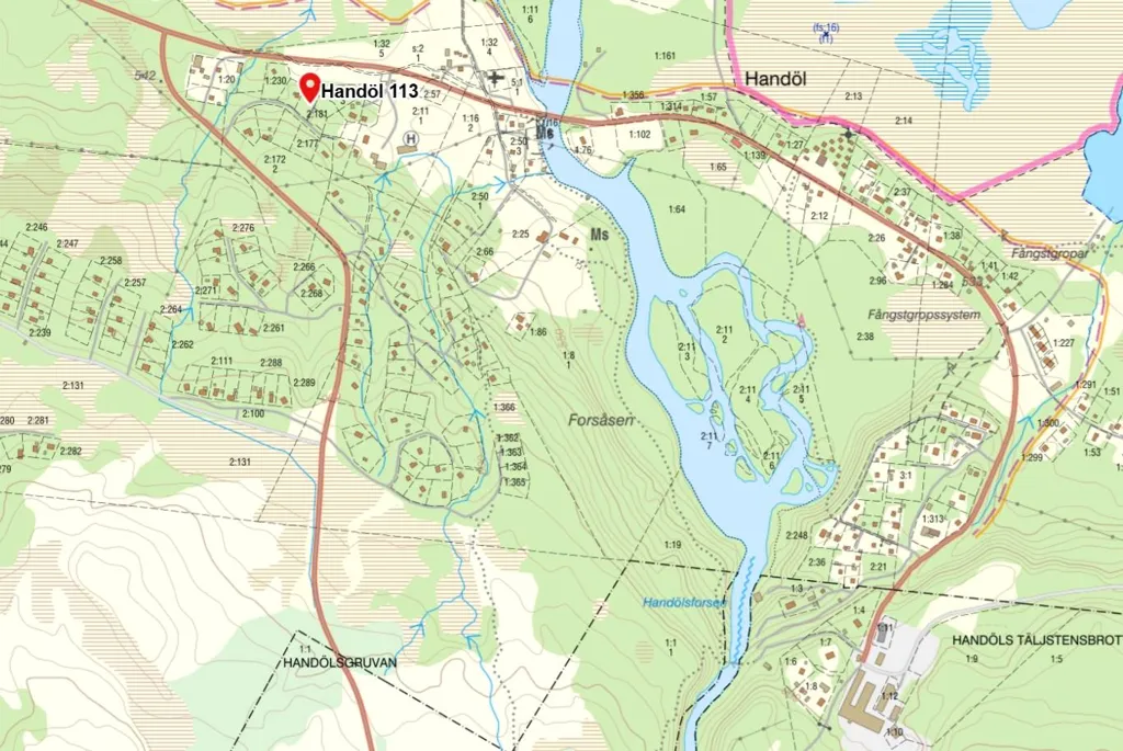 Plot for Fjällbo in Handöl, Jämtland