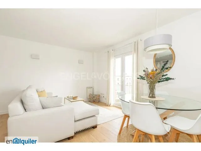 Soggiorno - Apartment with Terrace in Chamberí