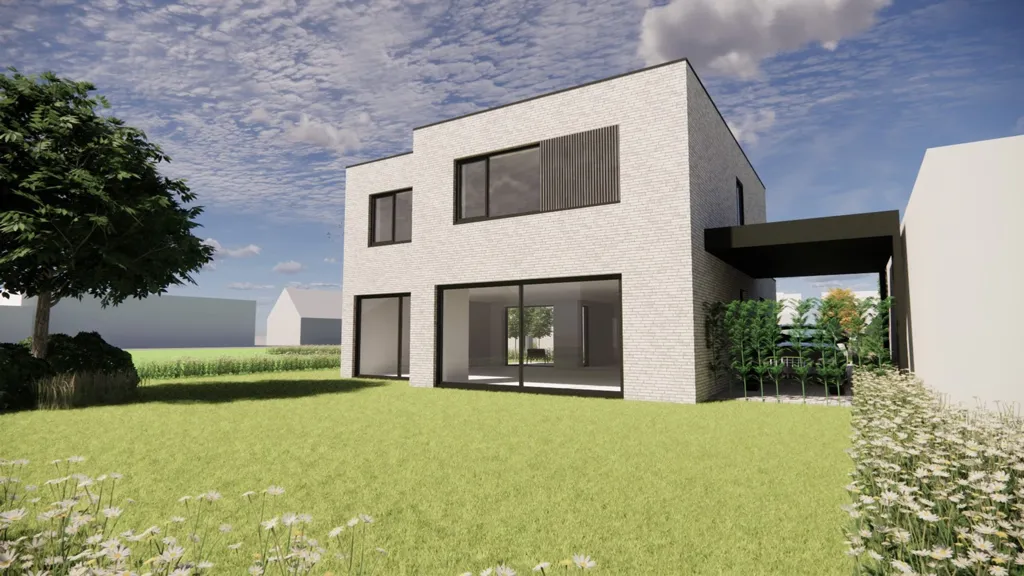 Nouvelle Construction Moderne à Knesselare