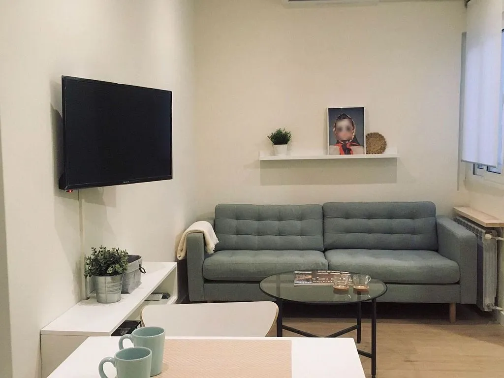 Séjour - Modernised Flat with Air Conditioning in Bellas Vistas