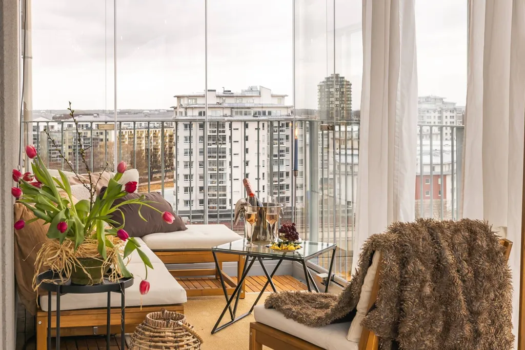 Balcone - Apartment with Vessel View in Karlstad
