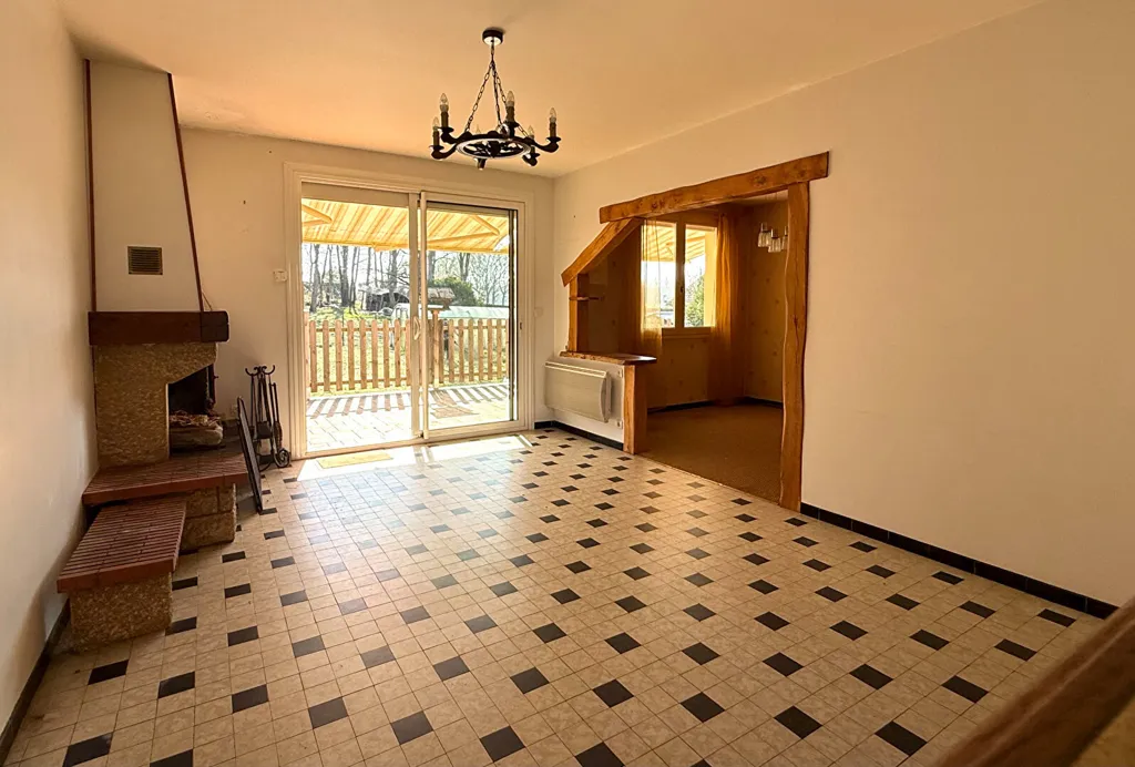 Living Room - Charming House with Garden near La Flèche