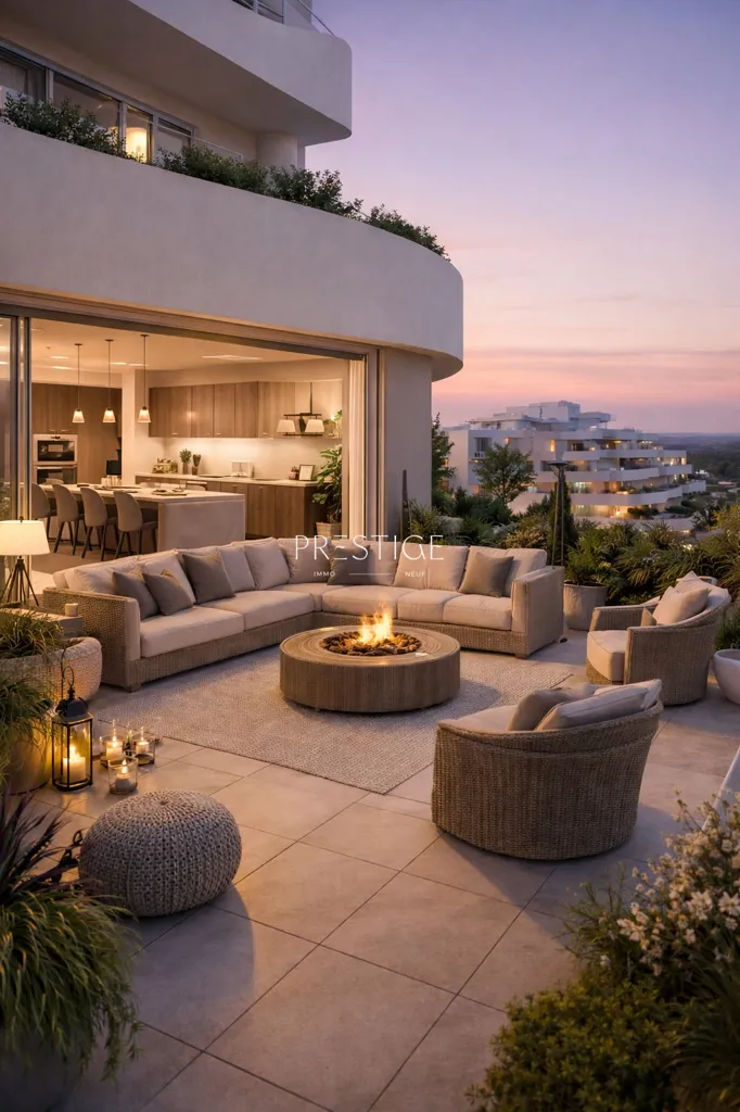 Terrass - Modern Apartment with Terrace in Lattes