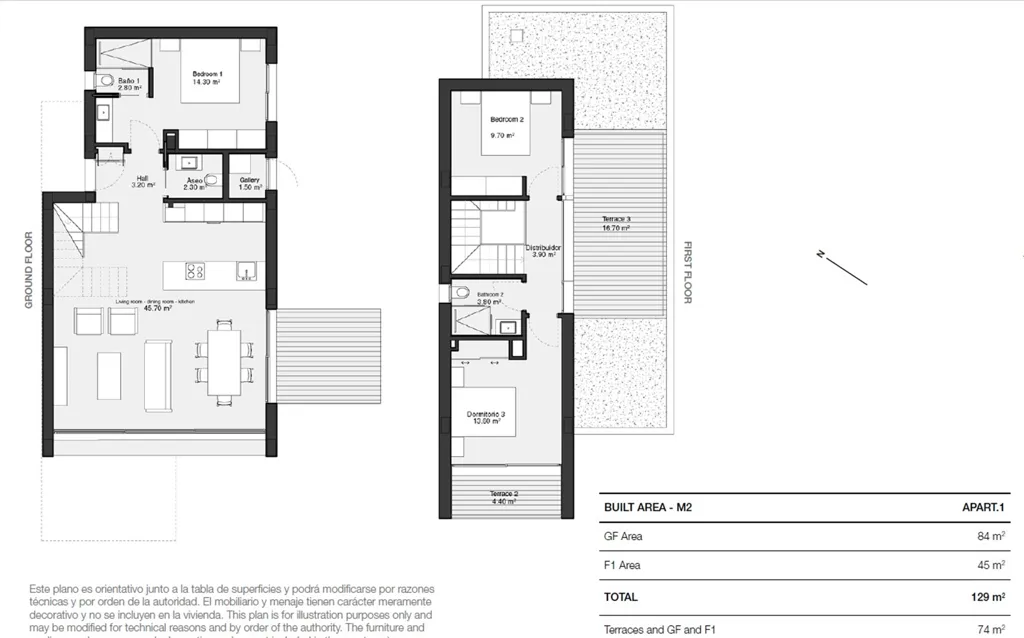 Grundriss - Luxury Villa with Pool near Las Colinas Golf