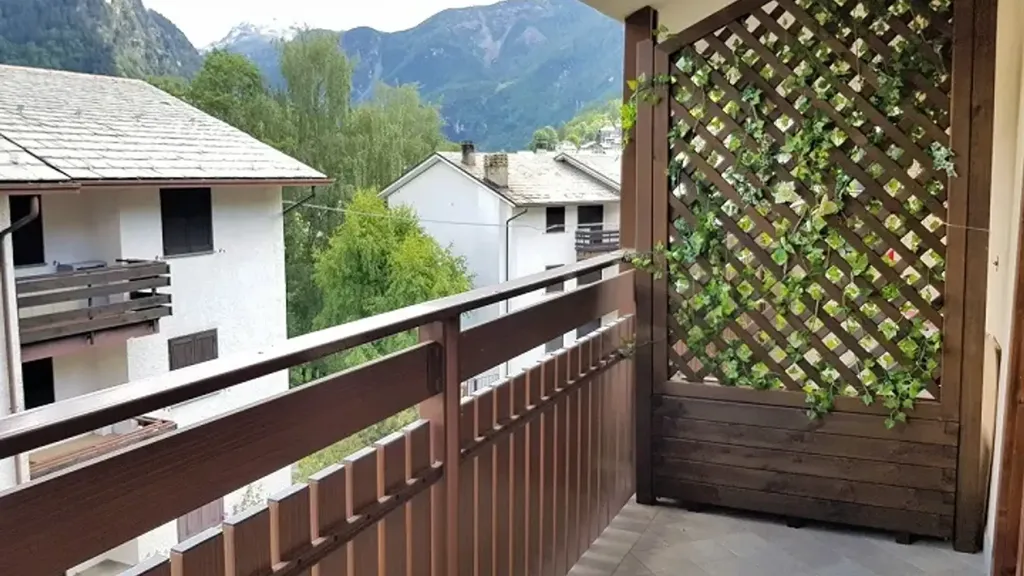 Balcon - Apartment with Panoramic Balcony in Caspoggio