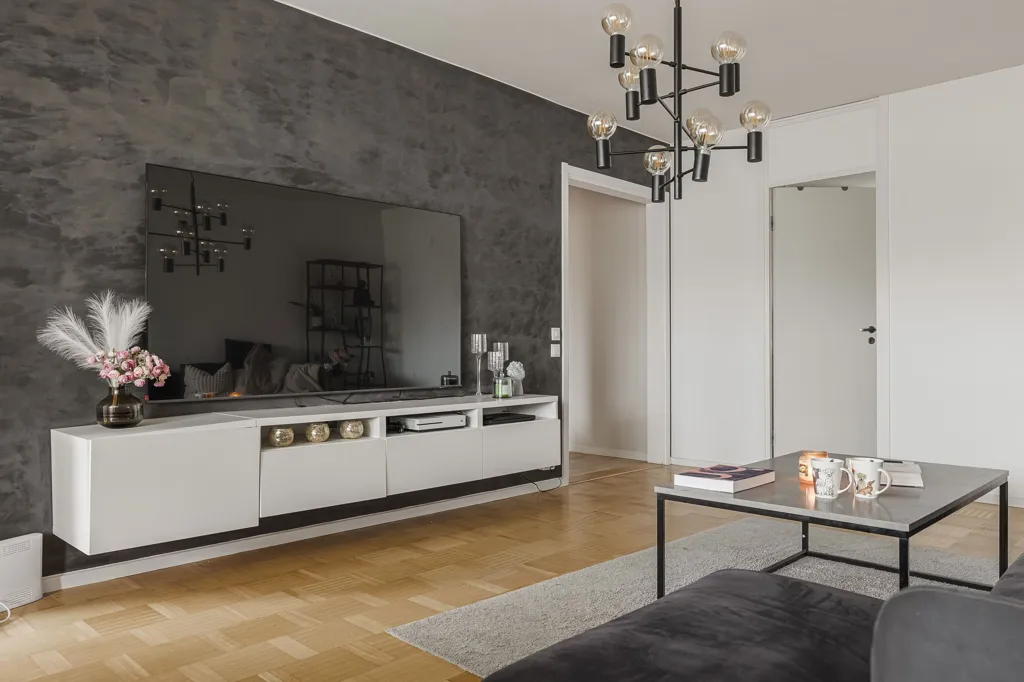 Soggiorno - Apartment with Balcony in Röda Gatan, Kalmar