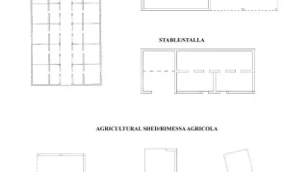 Plan - Ottocento Casale with Panoramic Views in Cortona