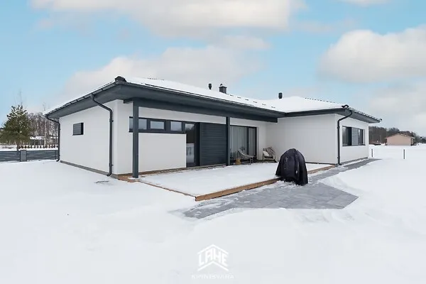 Exterior - Contemporary Brick House with Garden in Pärnu