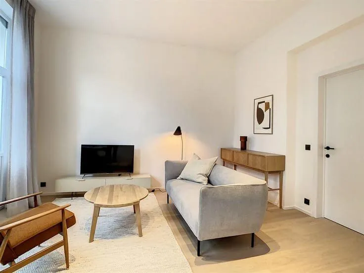 Séjour - Appartement Central à Bruxelles